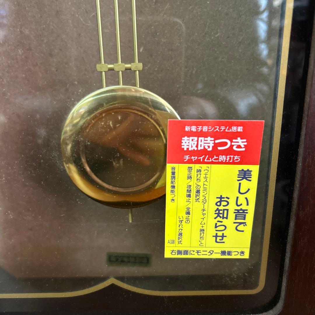 SEIKO セイコーRQ301B 掛時計 壁掛け 振り子 稼働品 アンティーク調