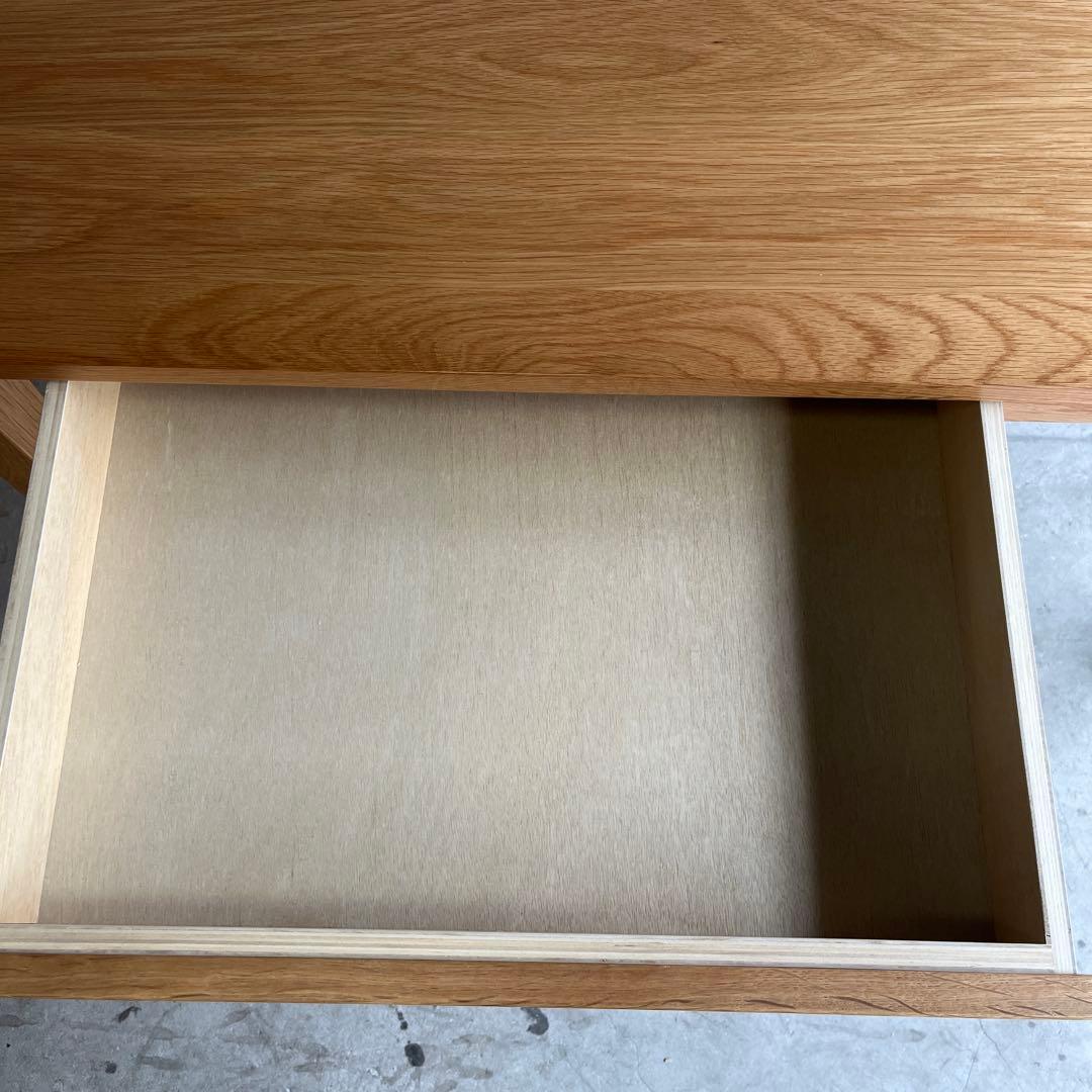 超美品★無印 木製デスク オーク材