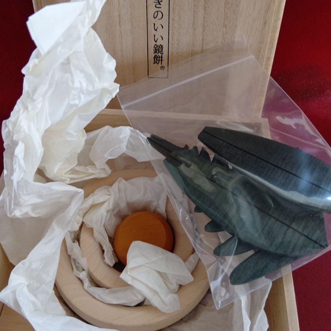 きのいい鏡餅 桐箱付き 日本製