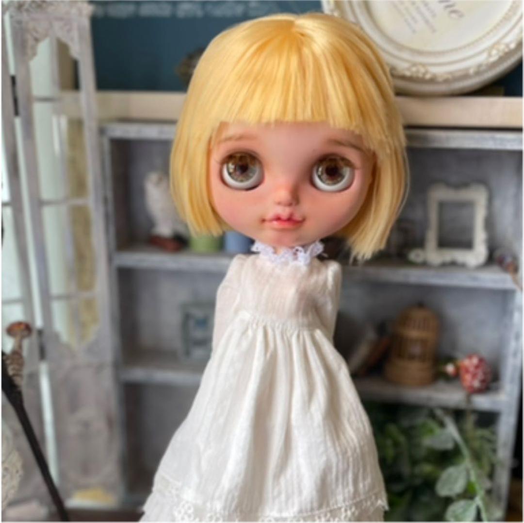 shino.doll♪No.357♪カスタム アイシードール♪金髪おかっぱちゃん