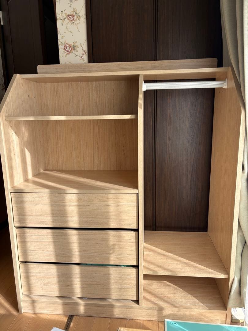 【引き取り限定:大阪北摂】システムベッド　ロフトベッド　Baum