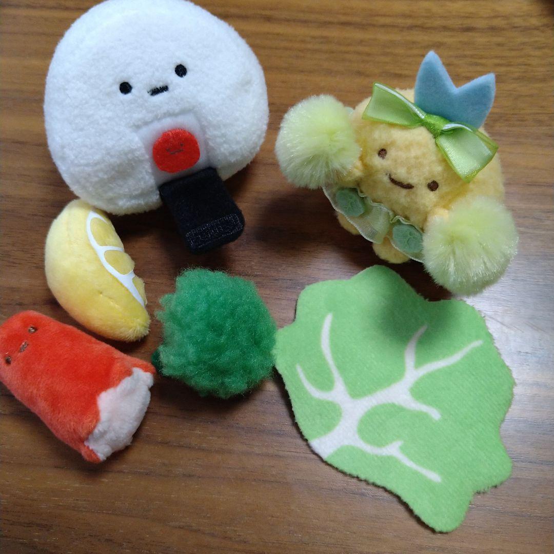 すみっコぐらし のこさずたべてね ランチプレート シーンぬいぐるみ て