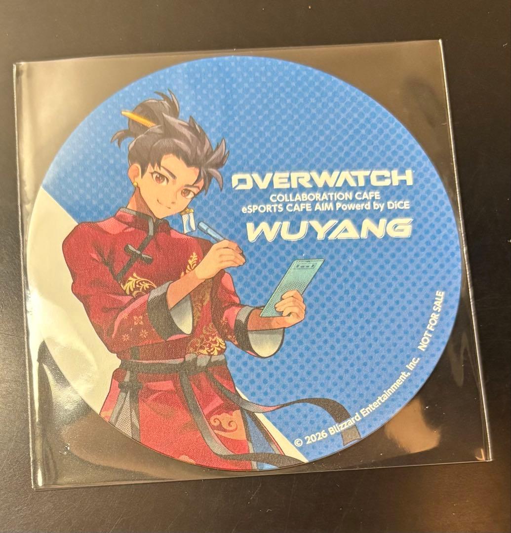 オーバーウォッチ DICE コラボ コースター セット ウーヤン - メルカリ