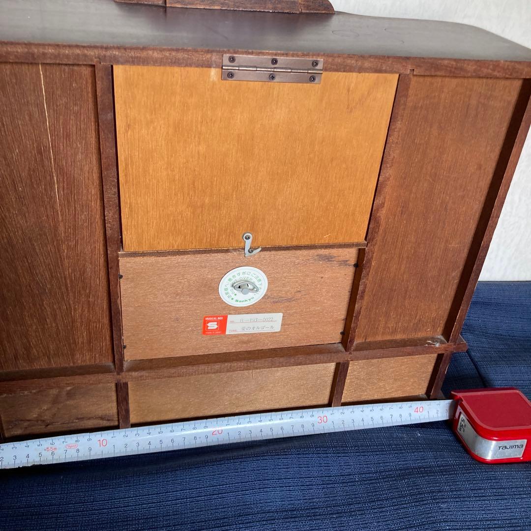 アクセサリーボックス 飾り棚 オルゴール付(愛のオルゴール♪) 日本製