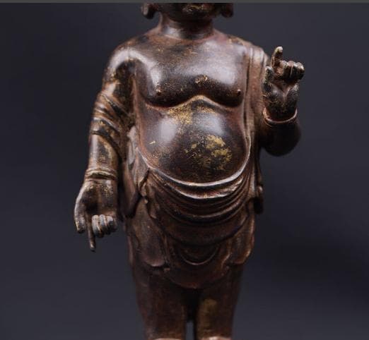 誕生仏 古銅仏像 旧家蔵出品 #672 - メルカリ