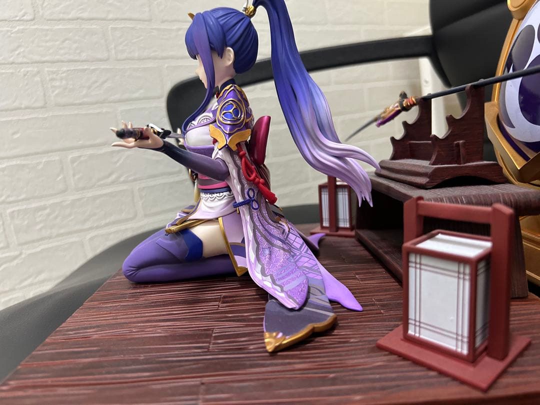 原神 雷電将軍 ガレージキット 塗装済み