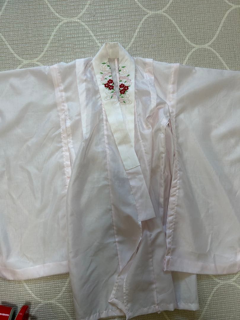 花ひめ 七五三 3歳　着物 被布 正絹 セット