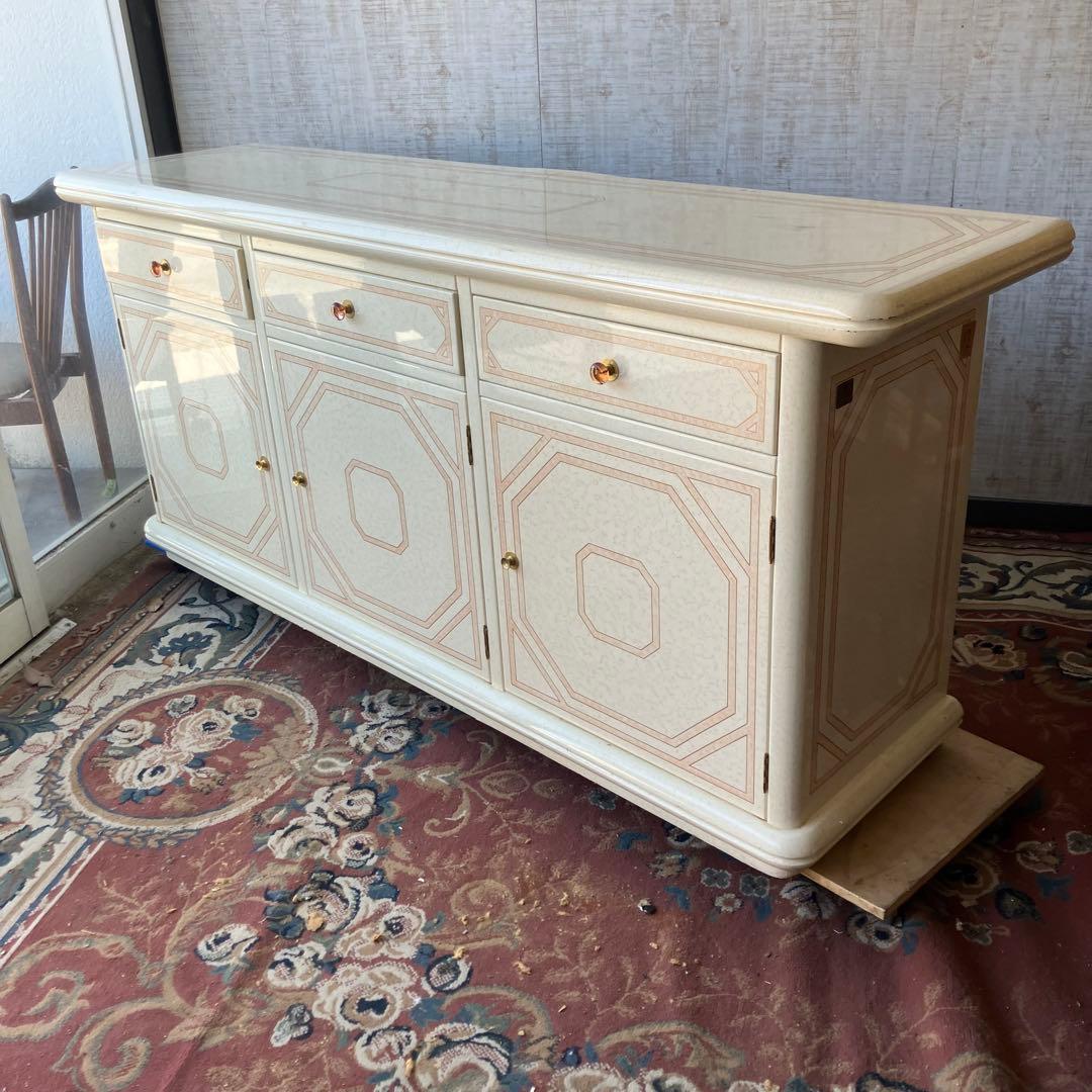 creations Curci Paris ロココ様式 木製 カウンターテーブル