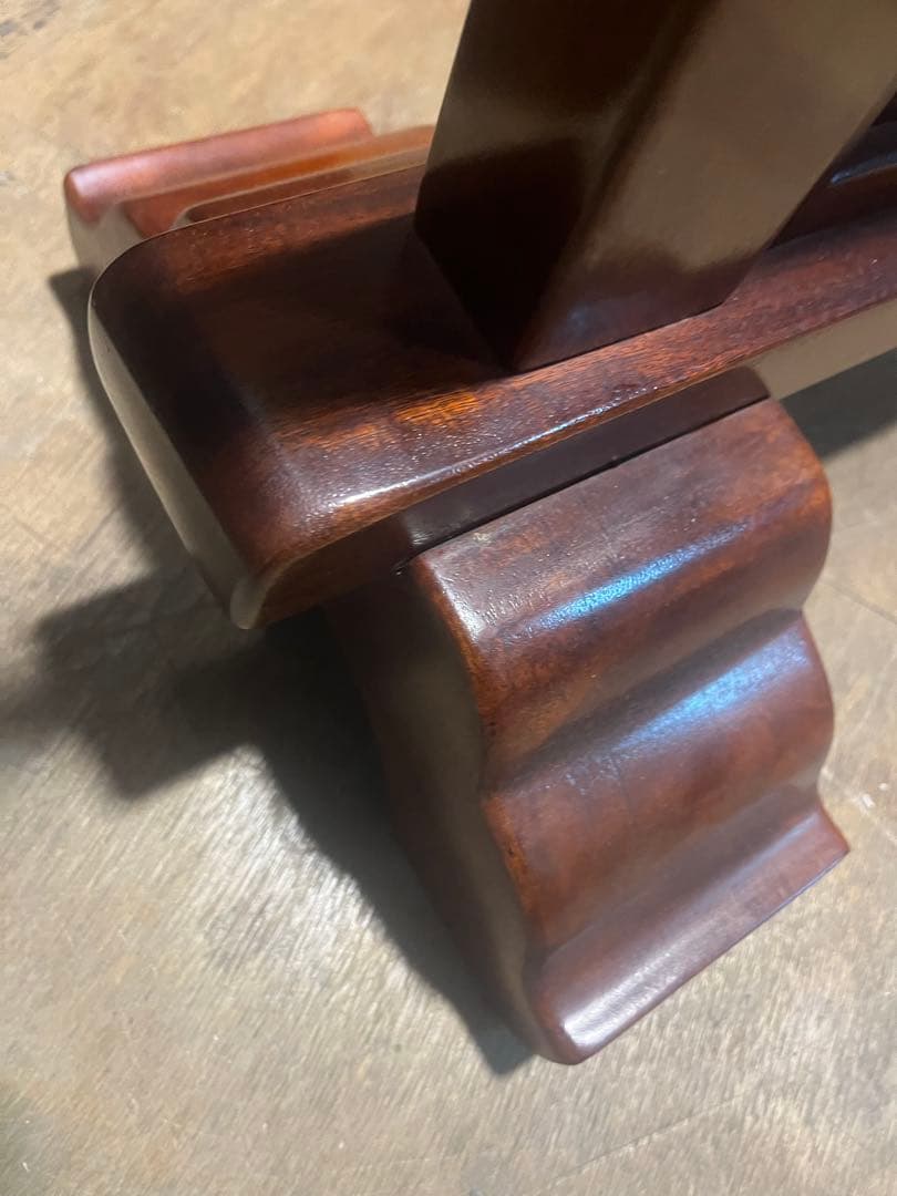 Yasu様専用＊衝立 透かし彫り 螺鈿細工 唐木 間仕切り インテリア 紫檀