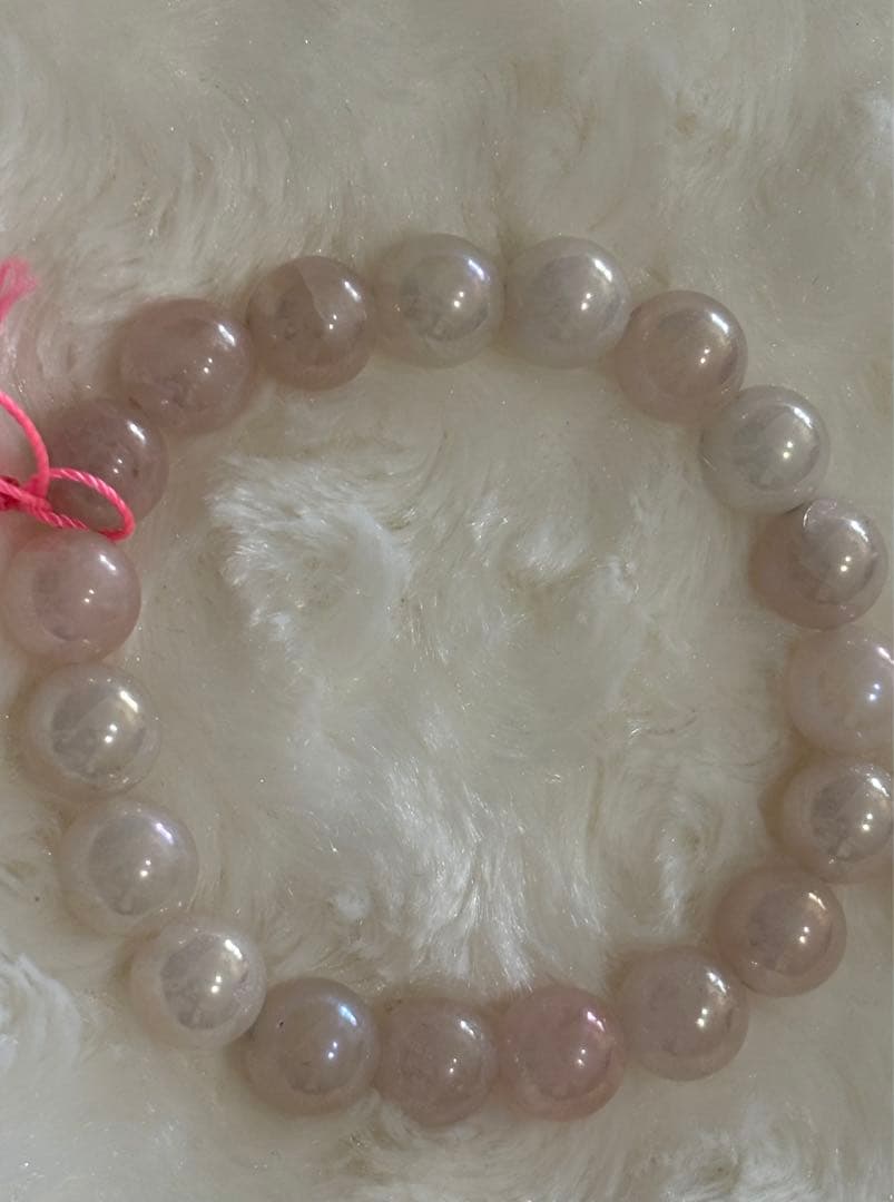 天然石✨⑦ローズオーラ　シンプル　パワーストーン　ブレスレット　16cm