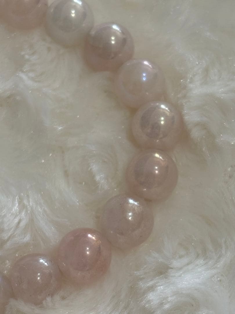 天然石✨⑦ローズオーラ　シンプル　パワーストーン　ブレスレット　16cm