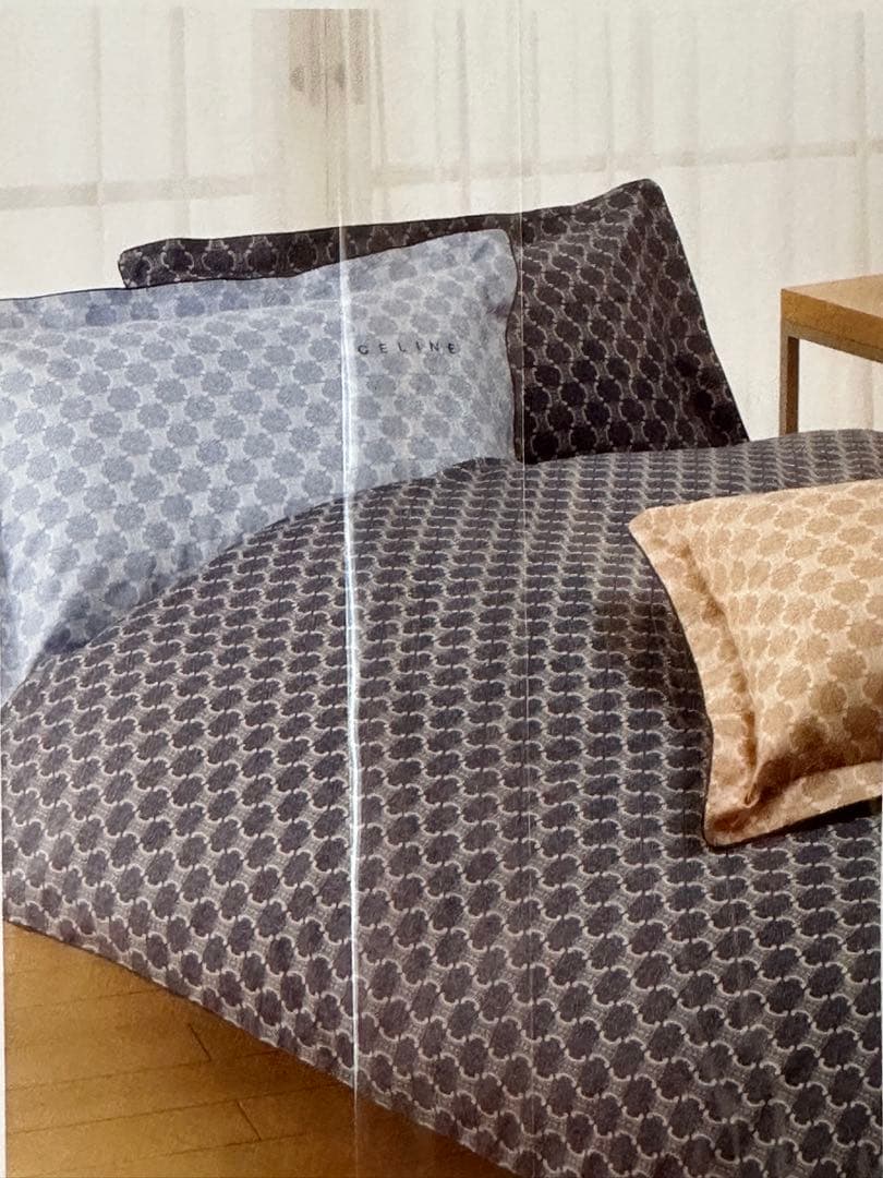 ✨新品未使用✨CELINE 貴重マカダム柄ピロケースカバー セット