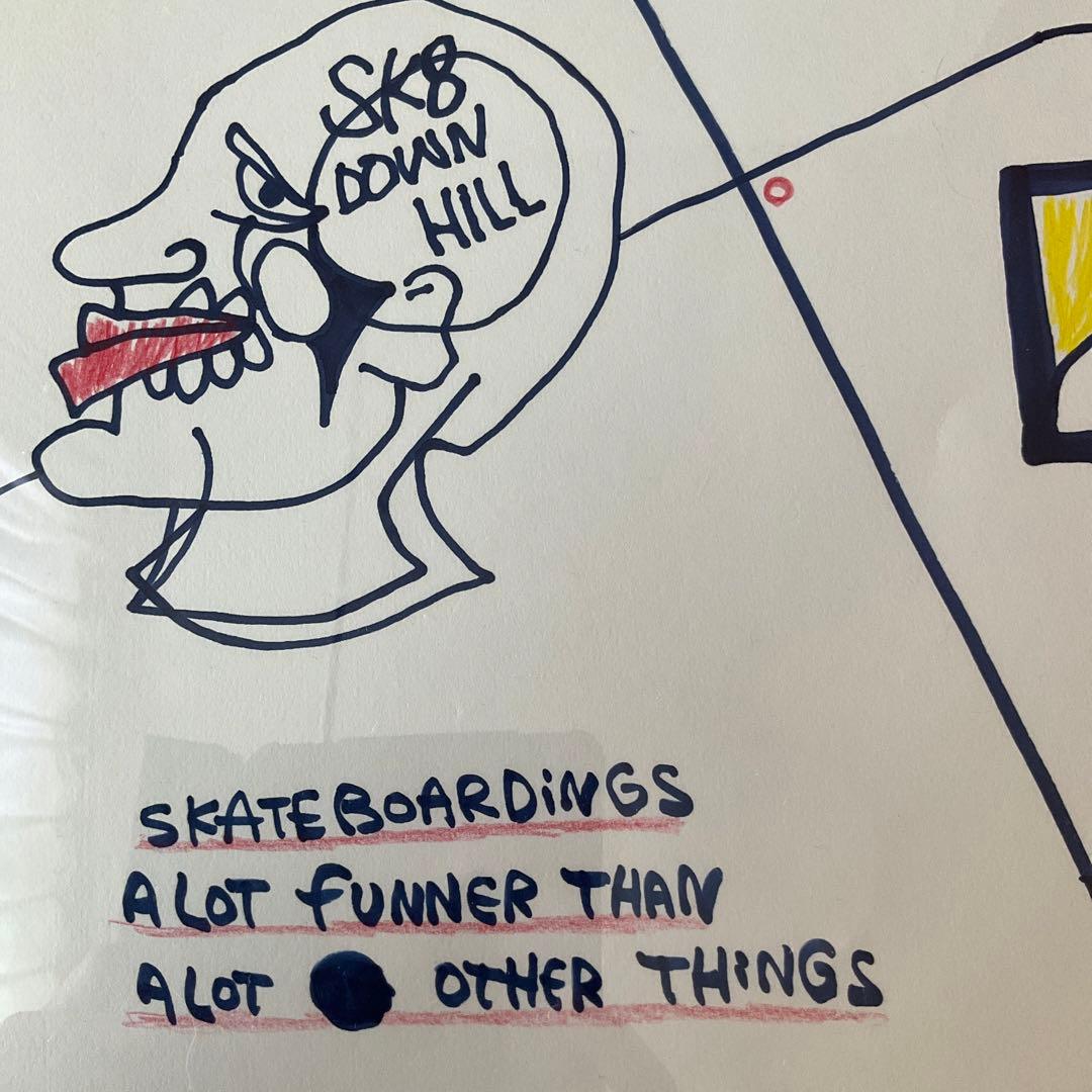 マークゴンザレス MARK GONZALES ドローイング アート 原画 ② - メルカリ