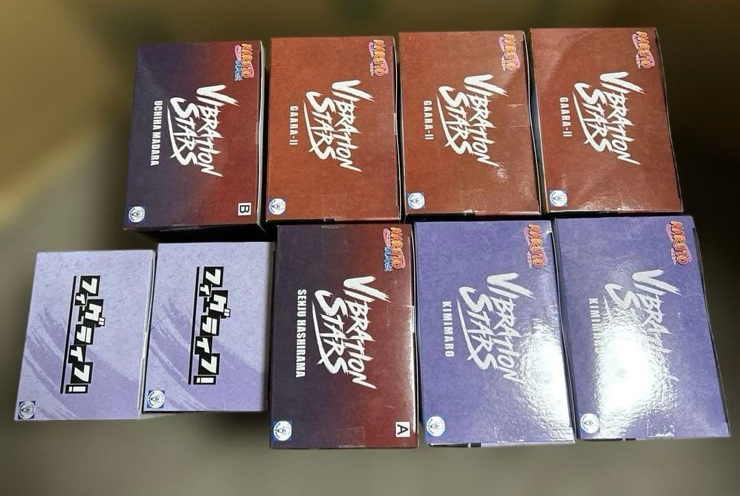 ナルト疾風伝 VIBRATION STARS フィグライフ 9体セット