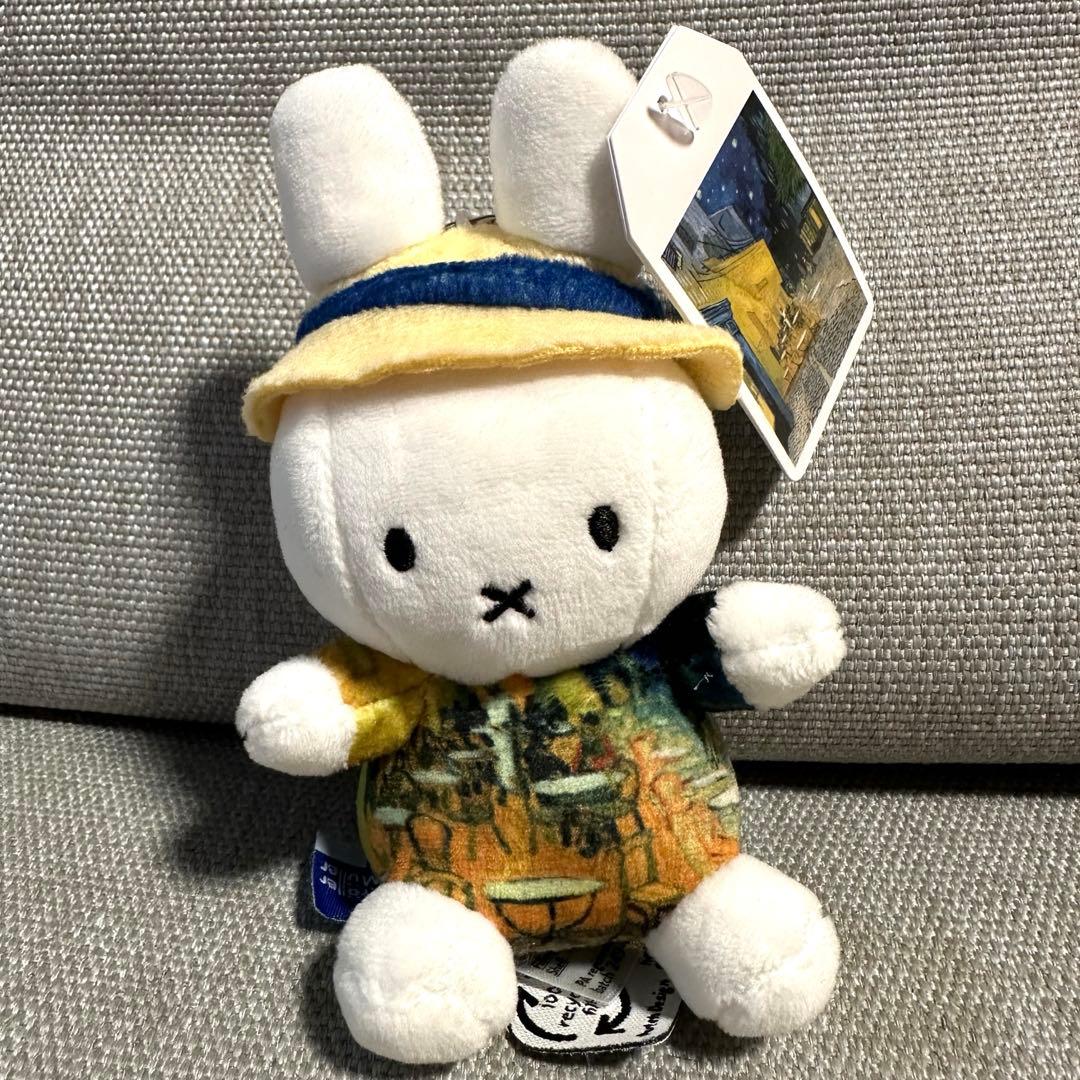 お顔厳選 大ゴッホ展 ミッフィー(小) Miffy 夜のカフェテラス