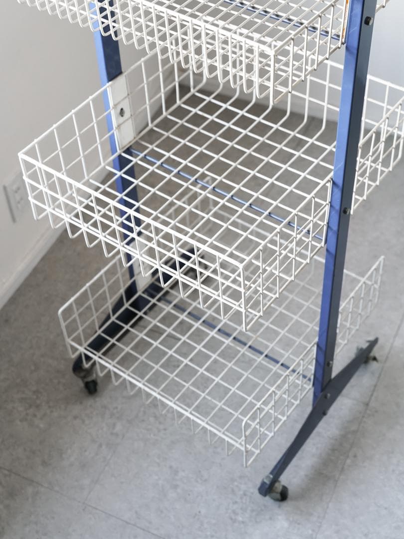 【.】 \"HITACHI\" 非売品 ワゴンラック/収納 什器