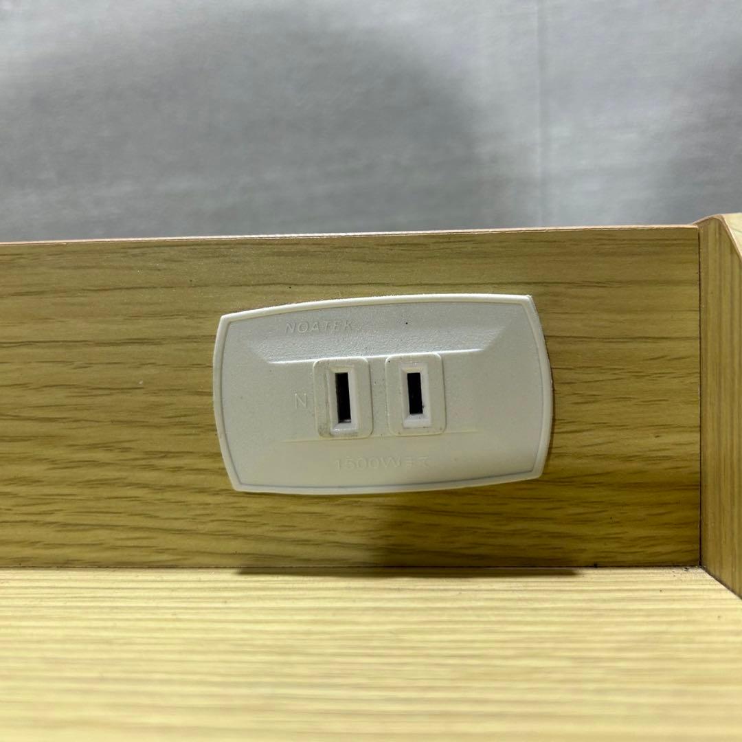 ニトリ ベッドフレーム ジオチェスト 収納 コンセント シングル 格安d3739