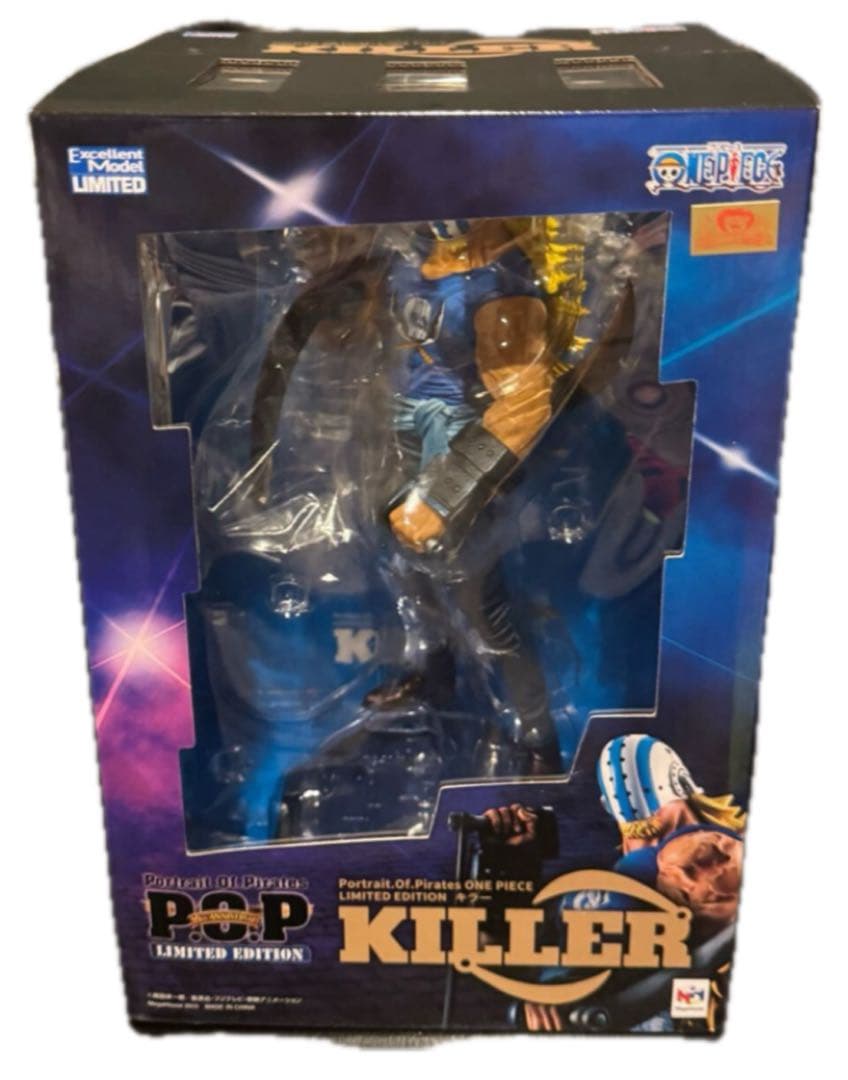 初版品！ワンピース キラー P.O.P キッド海賊団 メガハウス フィギュア