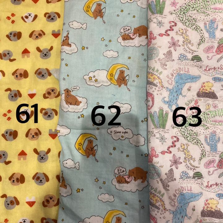 オーダー用ガーゼ生地ページ ”boys“