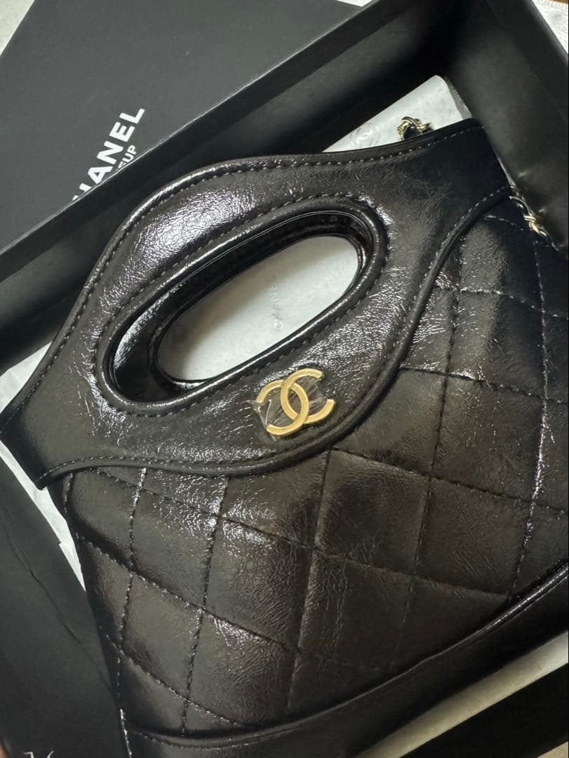 CHANEL MAKEUP キルティング　ショルダー　ハンド　バッグ ノベルティ