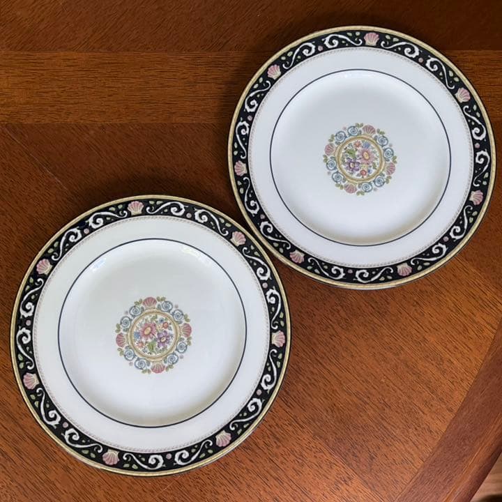 美品】英国製 ウェッジウッド☆ラニーミード☆トリオ ペア