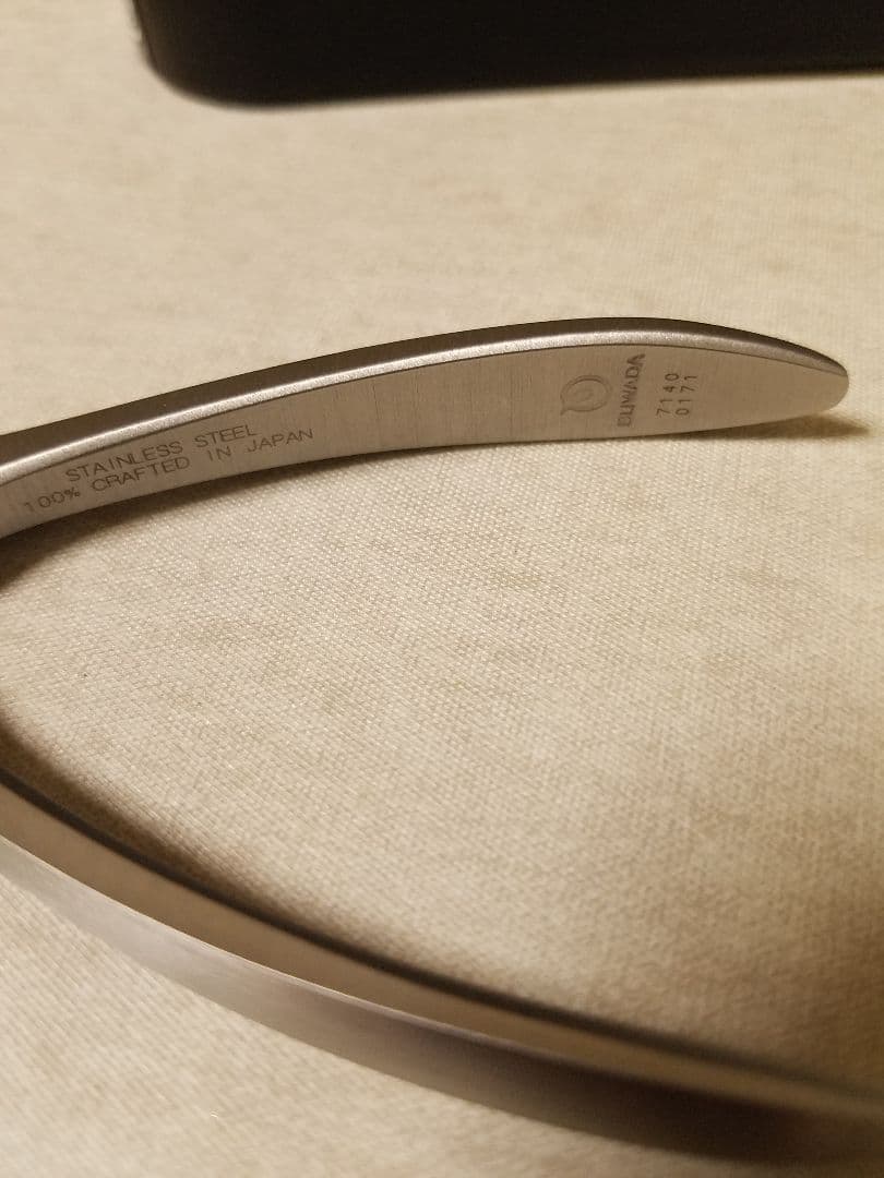 SUWADAつめ切りクラシック新品未使用シルバーS缶ケース付き、最終お値下げです