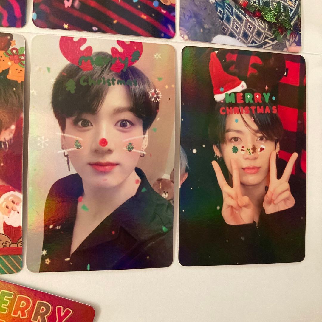 BTS JungKook グク クリスマスフォトカードセット - メルカリ