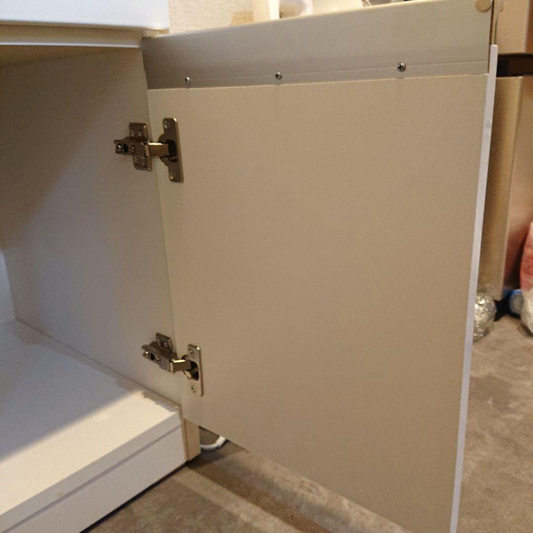 送料込 ニトリ キッチンカウンター レジューム 90