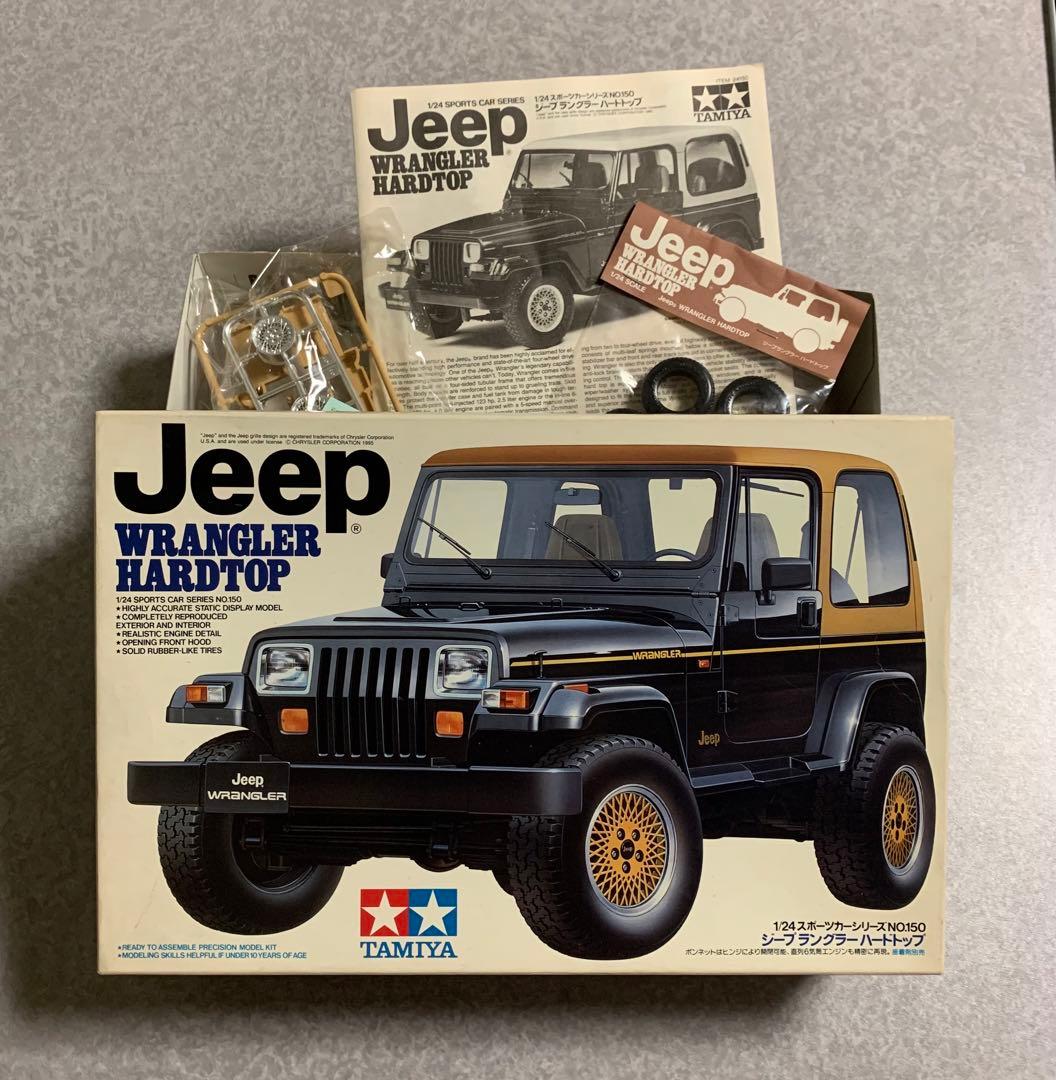 タミヤ】TAMIYA. Jeep 1/24 ジープ ラングラー ハードトップ - メルカリ