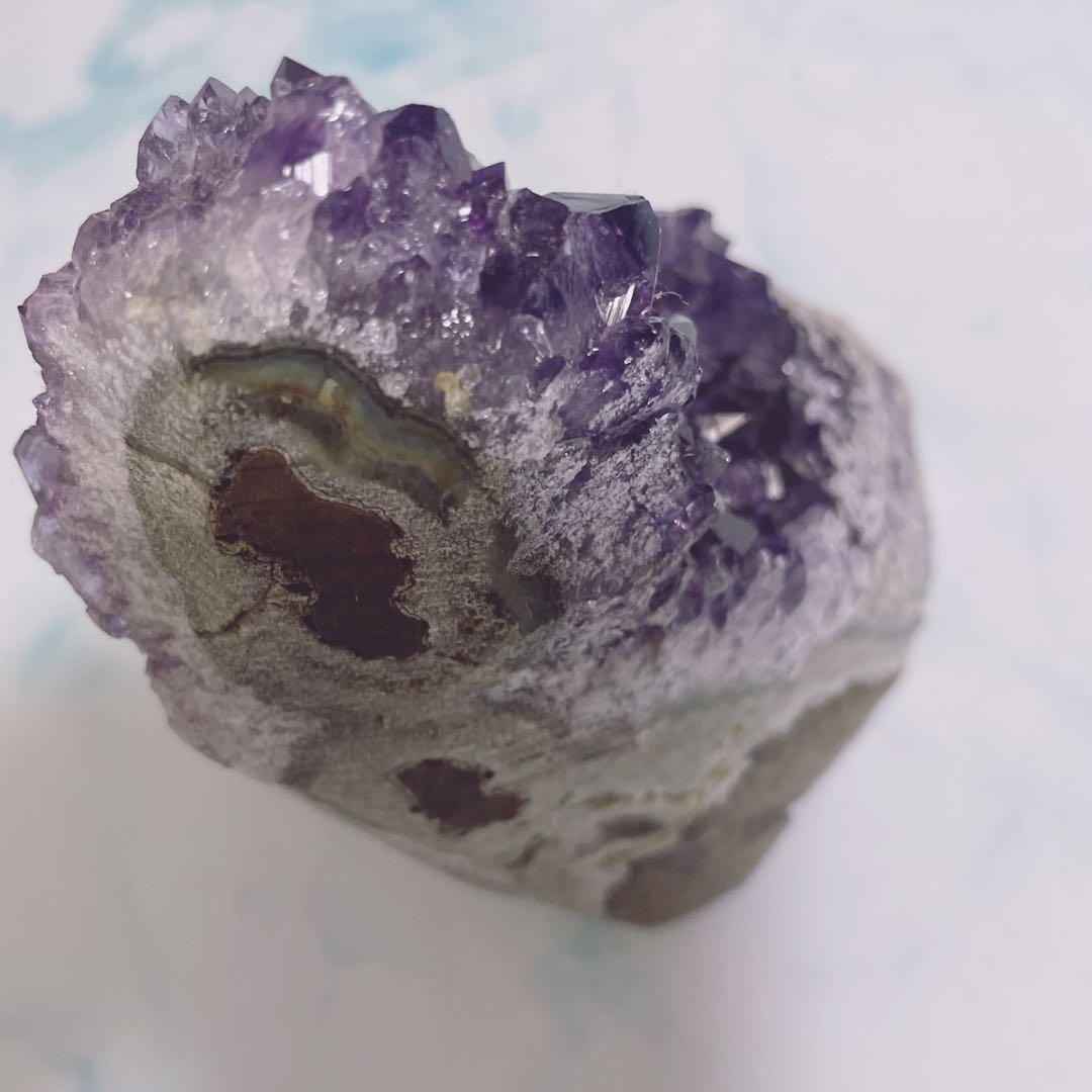 フラワーアメジスト ‎キラキラ お花 かわいい