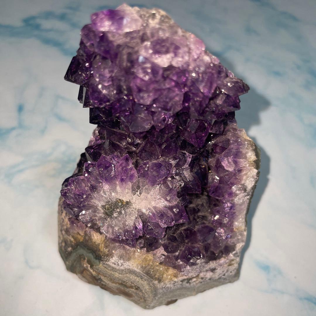 フラワーアメジスト ‎キラキラ お花 かわいい