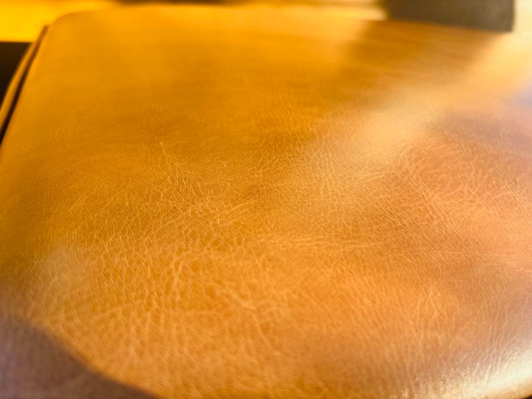 J43★アスプルンド★美品 オットマン グリーン 合成皮革