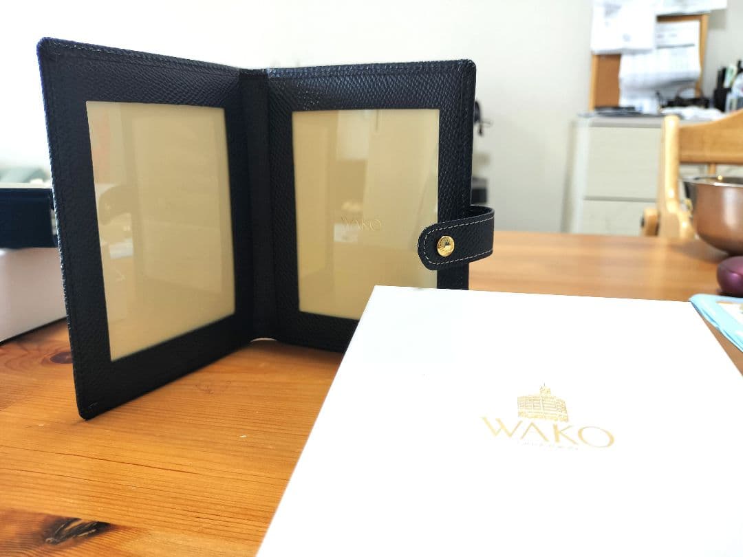 WAKO レザー手帳型フォトフレーム