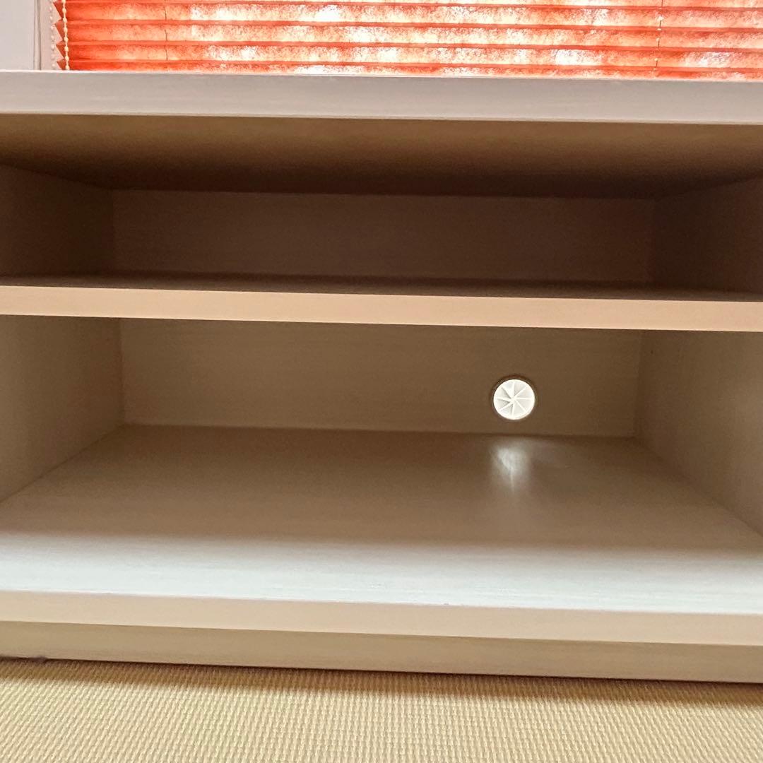 ホワイト 木製 テレビ台