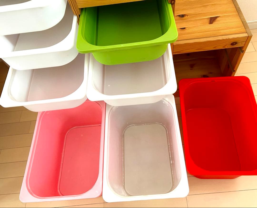 IKEA トロファスト　収納ボックス　おもちゃ箱