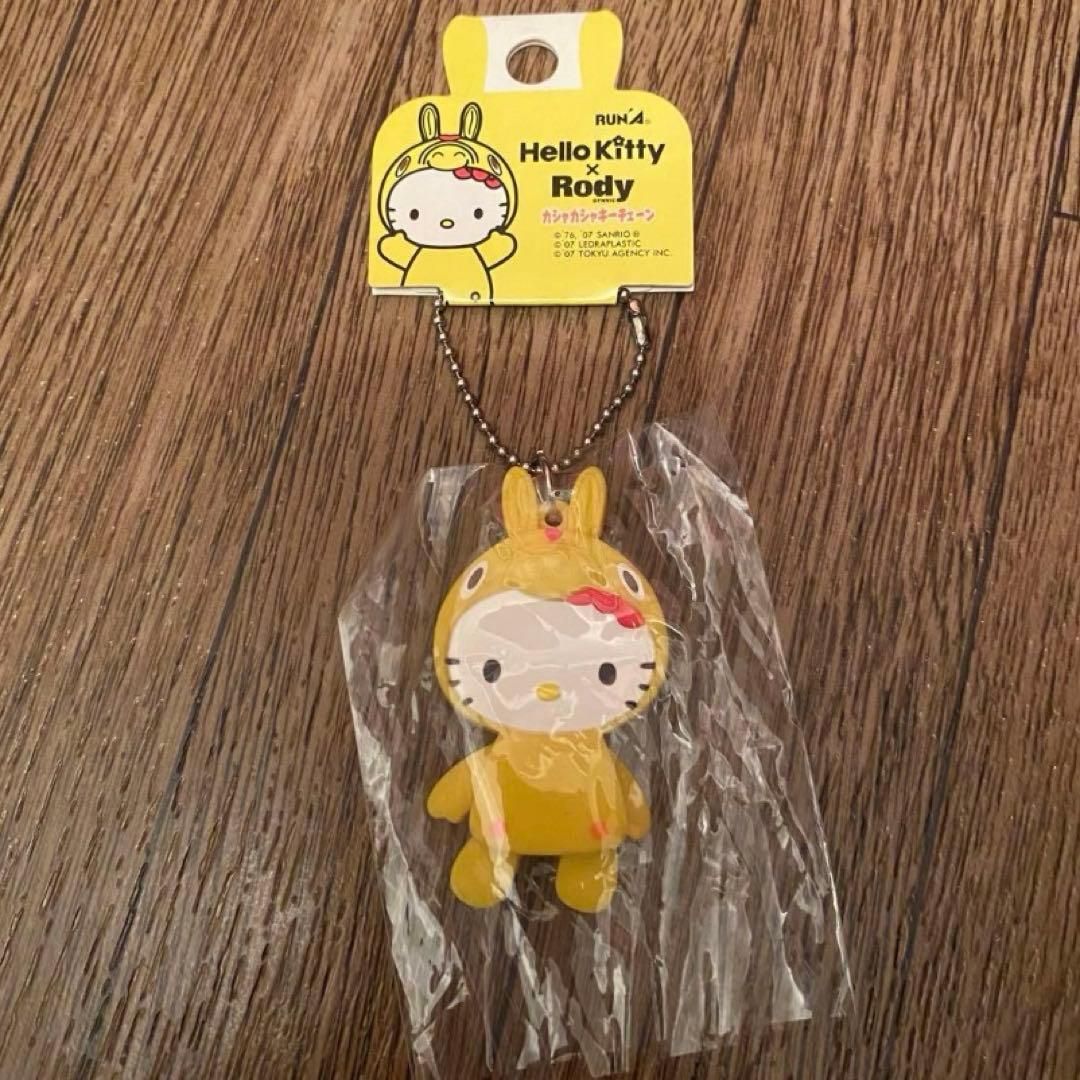 平成レトロ】 サンリオ ハローキティ ロディ キーホルダー ストラップ