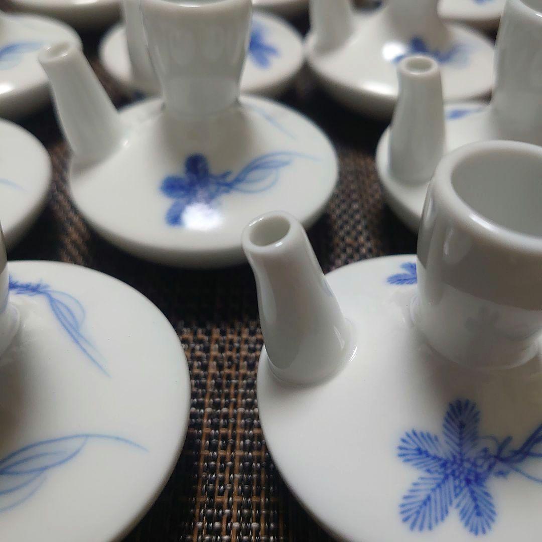 伊万里焼　山本翠山　ミニ燗　16個セット　箸置き　醤油入れ　水差し　徳利