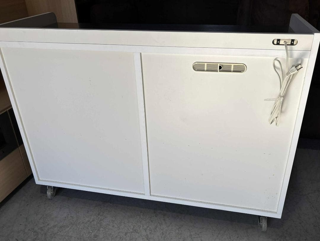 ピヨピヨ ガルトステンレストップキッチンカウンターコンセント・キャスター付