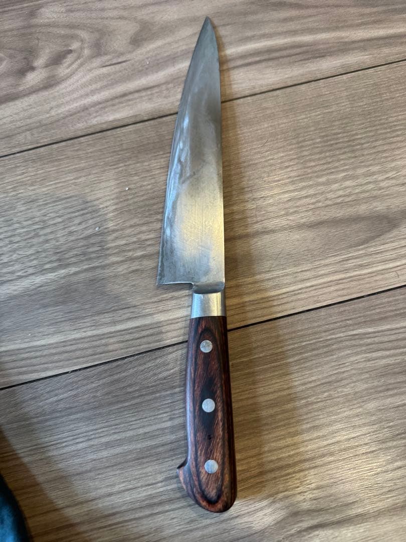 21センチ　ダマスカス牛刀　ZA１８　かっぱ橋鍔屋