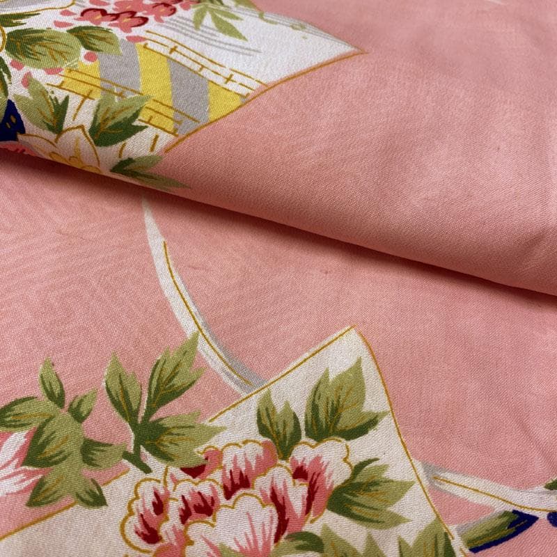 601ag25◎七五三 五歳七歳 女児 アンティーク着物&丸帯 レトロ◎