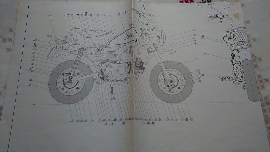 イマイ製 ホンダ Monkey Limited Edition 1/4モ デル