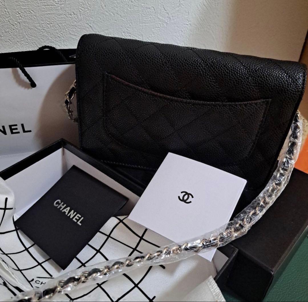 ノベルティ　チェーン ショルダー バック シルバー