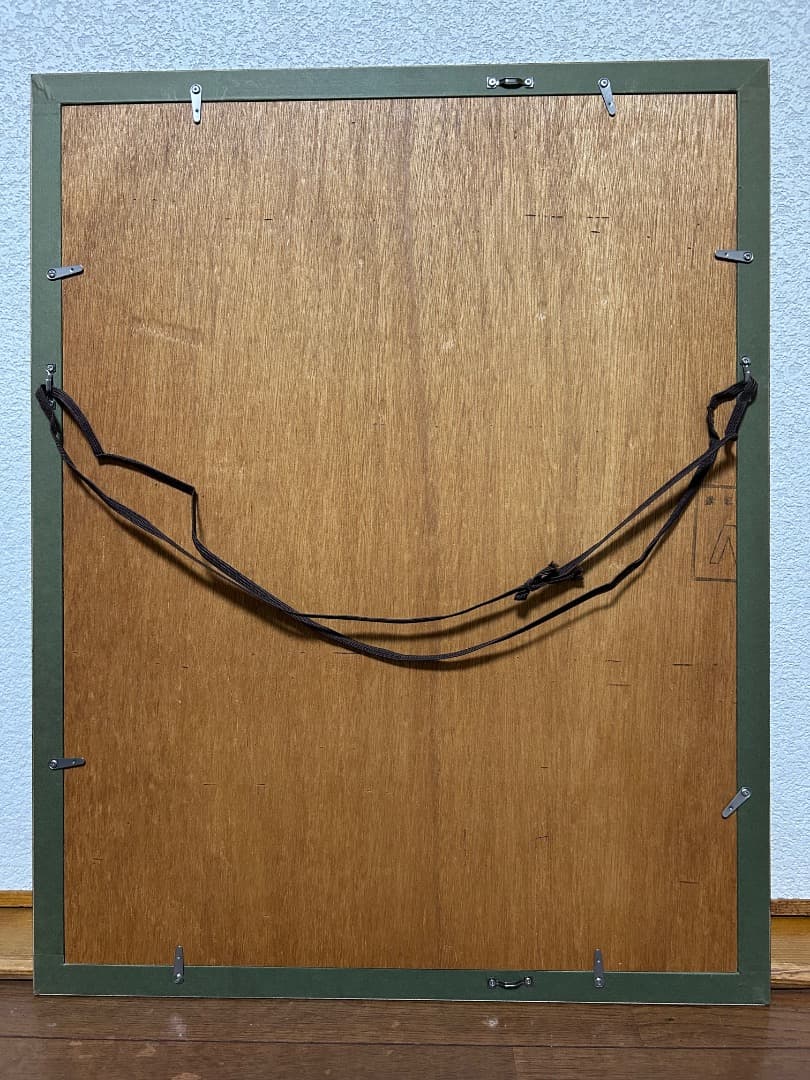 フランス イソワールの教会風景 (版画)