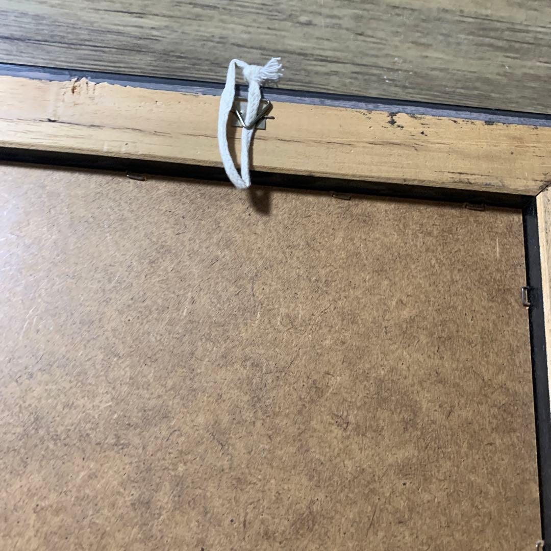 アンティークレトロ☆花柄デザイン★長方形★デザイン。鏡