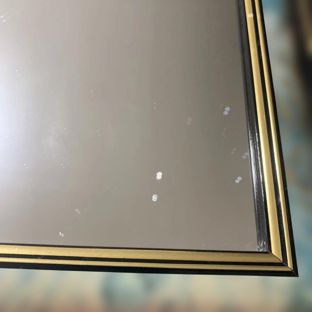 アンティークレトロ☆花柄デザイン★長方形★デザイン。鏡