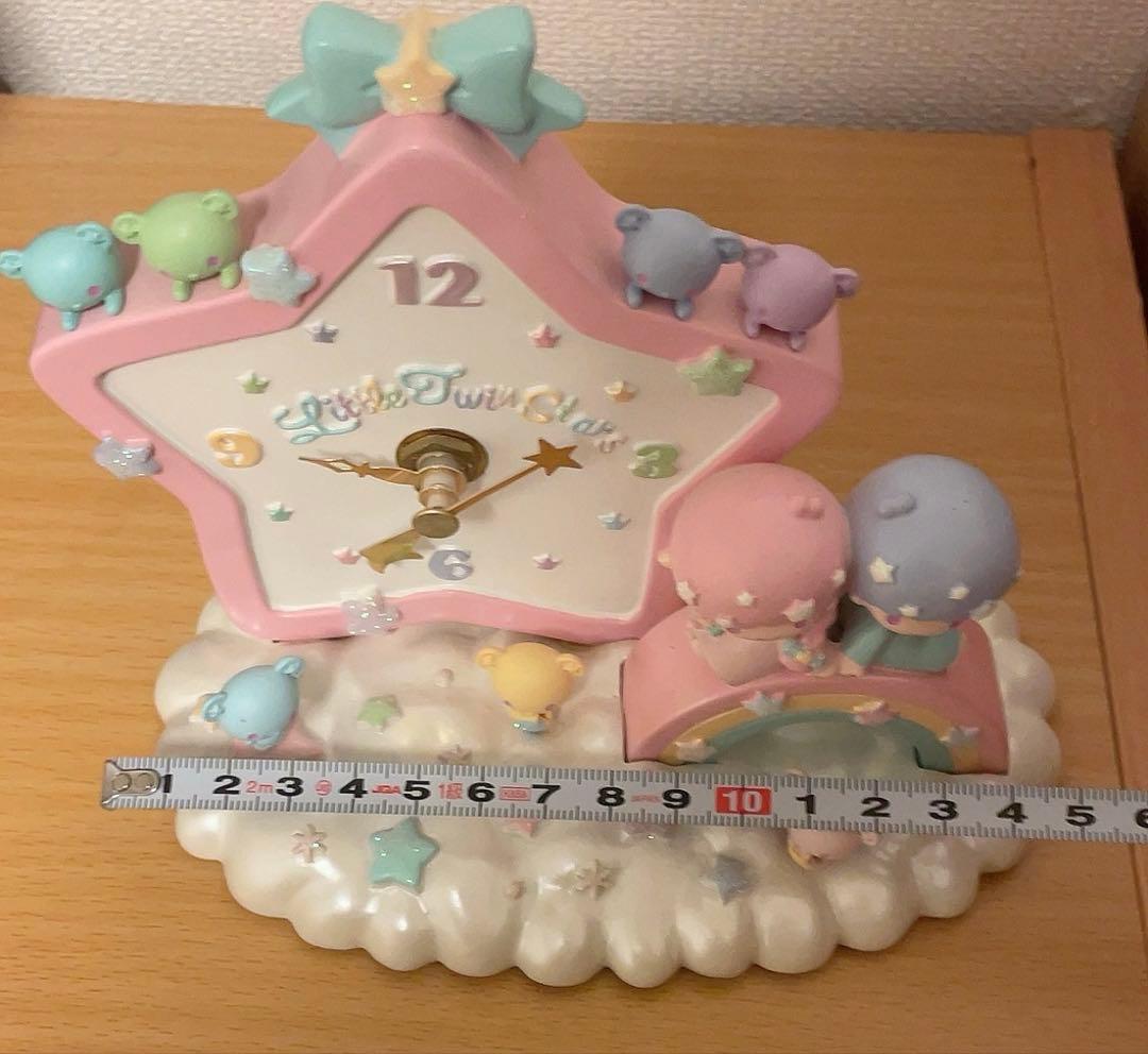 キキララ 置き時計 時計 リトルツインスターズ 未使用に近い 激レア