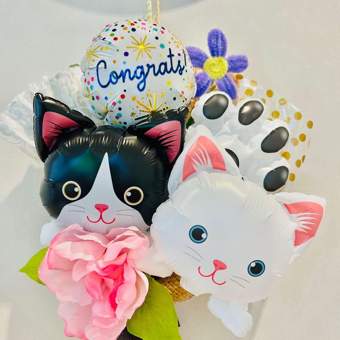 卒業式　ブーケ 卒業祝い　お菓子ブーケ　バルーンブーケ誕生日　花束　オーロラ