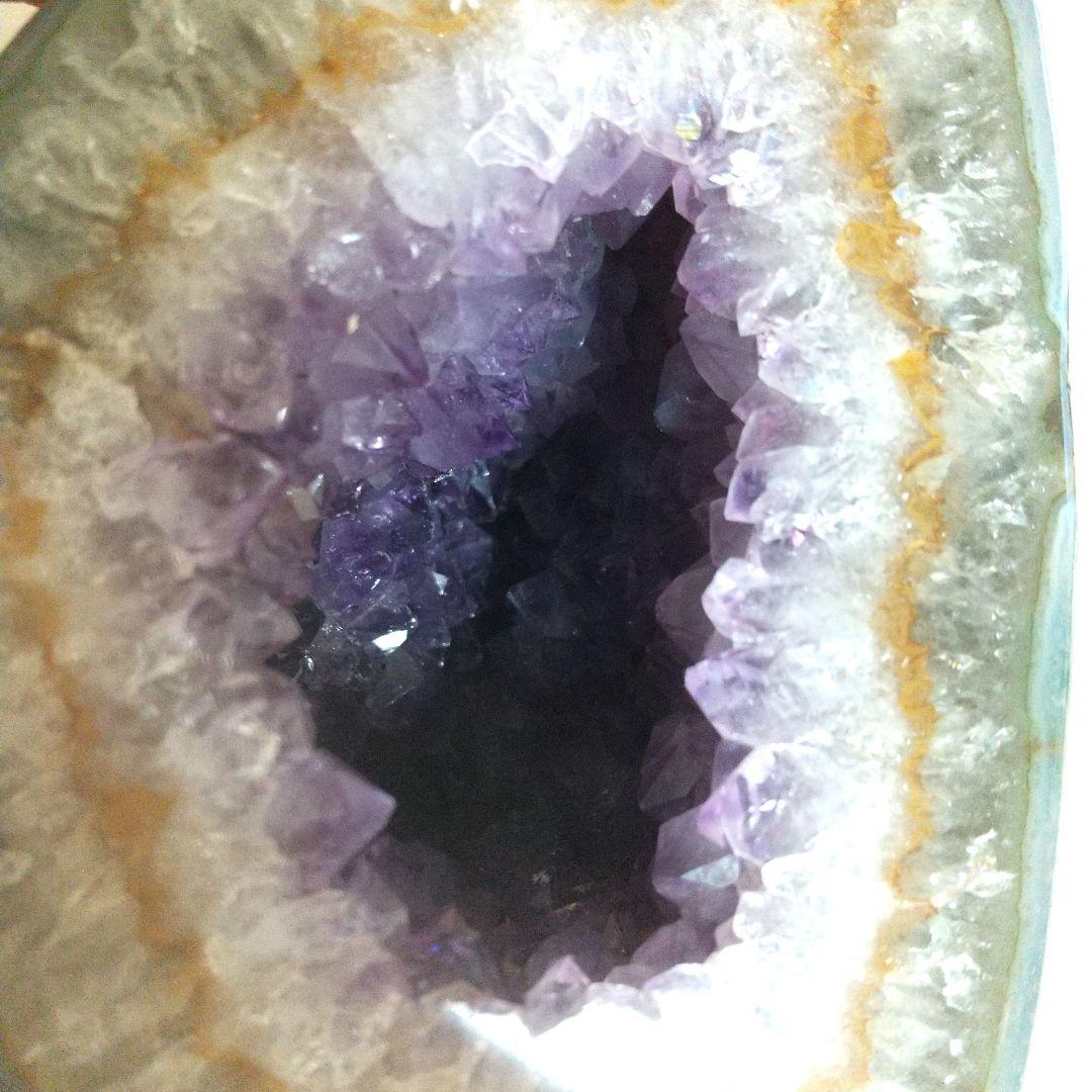 ★アメジストドーム 原石 置物 インテリア 天然石 a0441