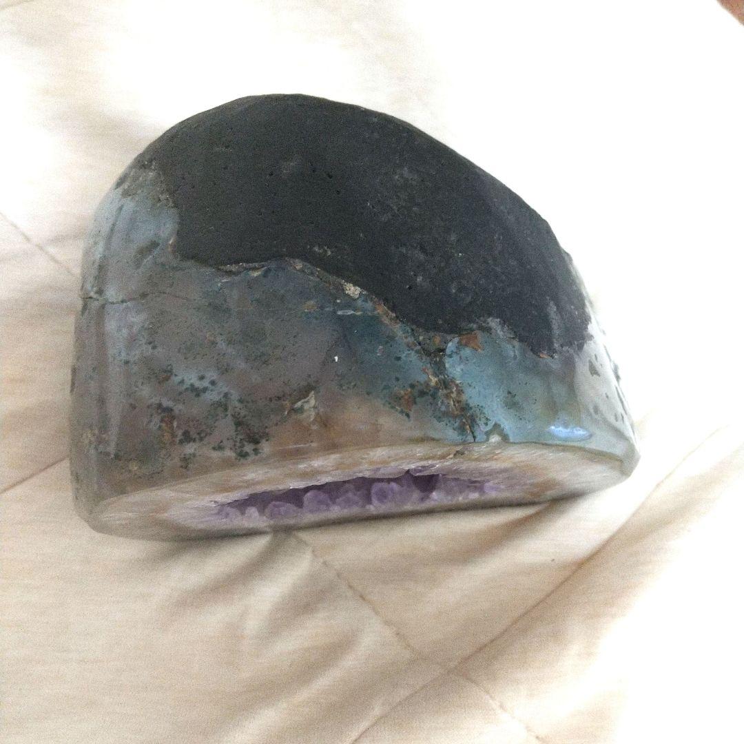 ★アメジストドーム 原石 置物 インテリア 天然石 a0441