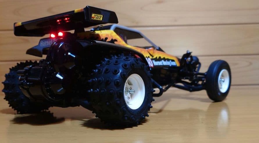 タミヤRCホーネットEVO.(LEDライト付)＆プロポ＆バッテリー充電器完成品